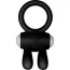 Виброкольцо Power Clit Cockring Rabbit, черное - Фото №1