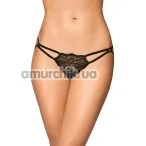 Трусики-стринги G-String 2474, черные - Фото №1