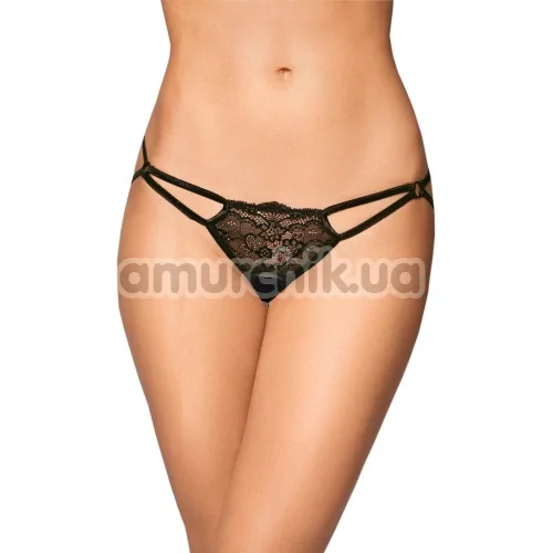 Трусики-стринги G-String 2474, черные - Фото №1