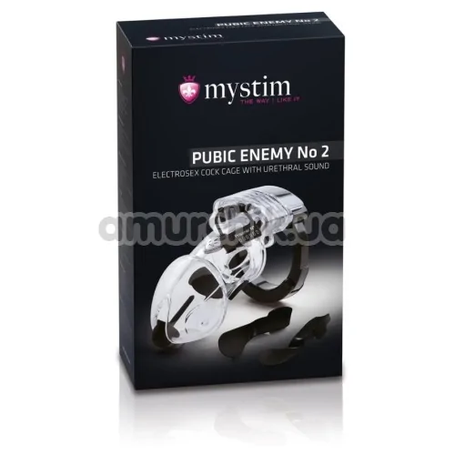 Пояс верности с электростимуляцией Mystim Pubic Enemy No 2