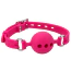 Кляп DS Fetish Silicone Smooth Ball Gag M, рожевий - Фото №1