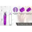 Вібратор Clitoris and Vaginal Stimulator, фіолетовий - Фото №16