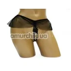 Трусики-стринги женские G-String черные (модель 2394) - Фото №1