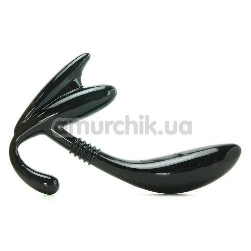 Стимулятор простати для чоловіків Apollo Curved Prostate Probe, чорний