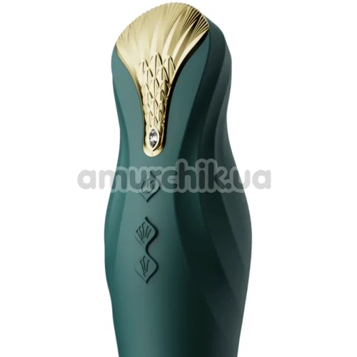Вибратор для точки G Zalo King Vibrating Thruster, зеленый