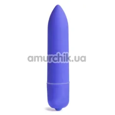 Вібратор X-Basic Bullet Long, синій - Фото №1