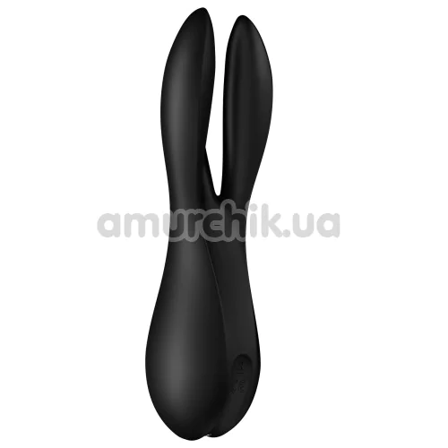 Клиторальный вибратор Satisfyer Threesome 2, черный