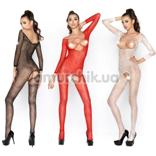 Комбінезон Passion Free Your Senses BS040, чорний