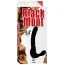 Безремневой страпон с вибрацией Black Mont Strap On Cavalier 9.4, черный - Фото №10