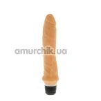 Вібратор Purrfect Silicone Classic, 21.5 см тілесний - Фото №1
