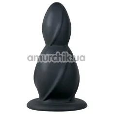 Анальна пробка Black Velvets Mega-Plug - Фото №1