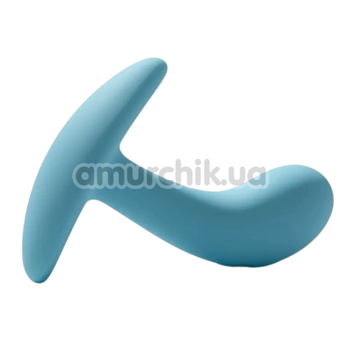 Стимулятор простати Alume Prostate Plug M, блакитний