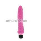 Вібратор Purrfect Silicone Classic, 21.5 см рожевий - Фото №1