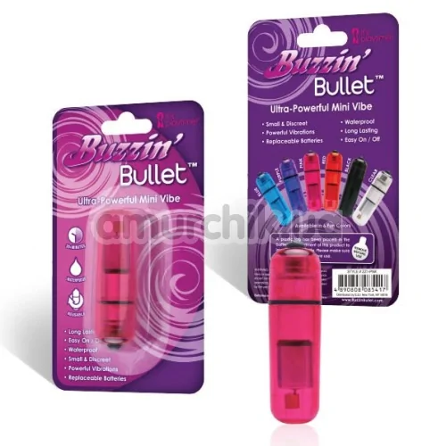 Клиторальный вибратор Buzzin' Bullet, розовый