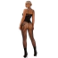 Комбинезон Star Night Dress Stripes Bodystocking, черный - Фото №6