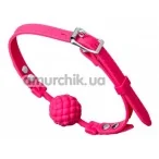 Кляп Loveshop Silicone Ball Gag, рожевий - Фото №1
