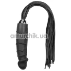 Фалоімітатор з флогером Easy Toys Dildo Flogger, чорний - Фото №1