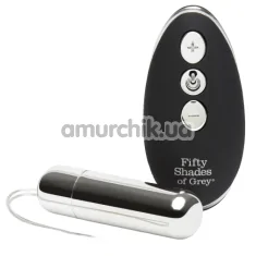 Клиторальный вибратор Fifty Shades of Grey Relentless Vibrations Remote Bullet Vibrator - Фото №1