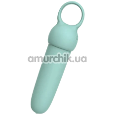 Кліторальний вібратор Odeco Every Night Toys Elliot, бірюзовий - Фото №1