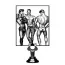 Набір з 3 ерекційних кілець Tom of Finland 3 Piece Silicone Cock Ring Set, синій - Фото №3