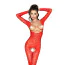 Комбинезон Passion Free Your Senses BS031, красный - Фото №2