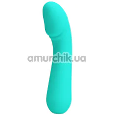 Вибратор для точки G Pretty Love Cetus, бирюзовый - Фото №1