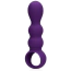 Анальная пробка с вибрацией Loveline Teardrop Shaped Anal Vibrator, фиолетовая - Фото №2