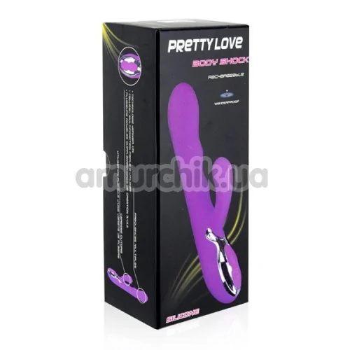 Вибратор Pretty Love Body Shock, фиолетовый