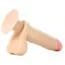 Вибратор The Realistic Cock Vibrating 23.6 см, телесный - Фото №5