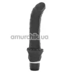 Вібратор для точки G Silicone Classic G-spot, чорний - Фото №1