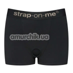 Шорти для страпона Strap-On-Me Harness Lingerie Allure, чорні - Фото №1