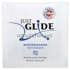 Лубрикант Just Glide Waterbased, 6 мл - Фото №1