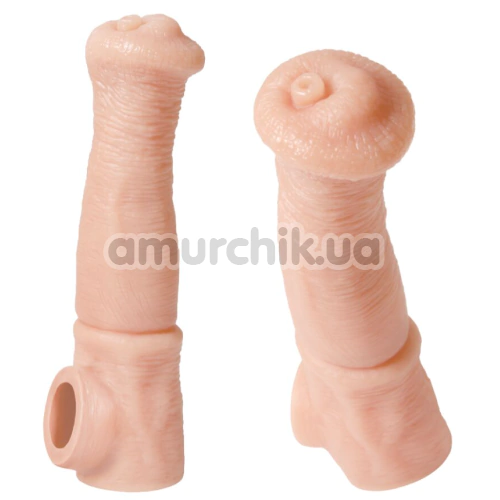 Насадка на пенис Kokos Cock Sleeve CS 012-L, телесная