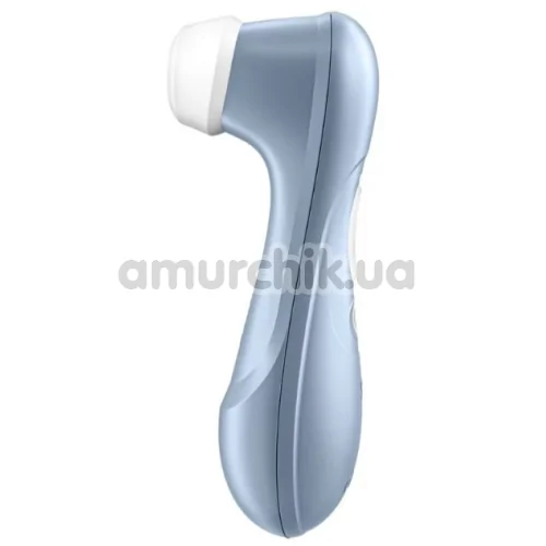 Симулятор орального сексу для жінок Satisfyer Pro 2, блакитний