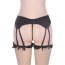 Комплект Star Night Garter Belt, чорний: пояс для панчіх + трусики - Фото №6
