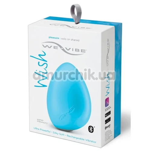 Кліторальний вібратор We-Vibe Wish (ві вайб віш блакитний)
