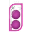 Вагинальные шарики Luxe Double O Beginner Kegel Balls, розовые - Фото №6
