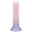 Фалоімітатор Glitter Ombre Dildo M, рожево-фіолетовий - Фото №2
