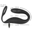 Вибростимулятор простаты с эрекционным кольцом Black Velvets Cock Ring With RC Butt Plug, черный - Фото №7