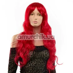 Перука Fetish Hair Wavy Side Bangs Wig, червона - Фото №1