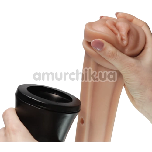 Мастурбатор Crushious Prixus, телесный