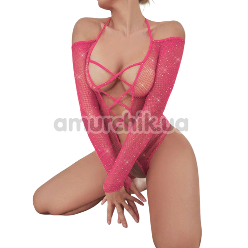 Боді JSY Sexy Lingerie WW7203, рожеве