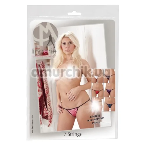 Трусики-стринги женские String-Set, 7 шт