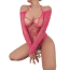 Боді JSY Sexy Lingerie WW7203, рожеве - Фото №5