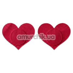 Украшения для сосков Art of Sex Secret Heart, красные - Фото №1