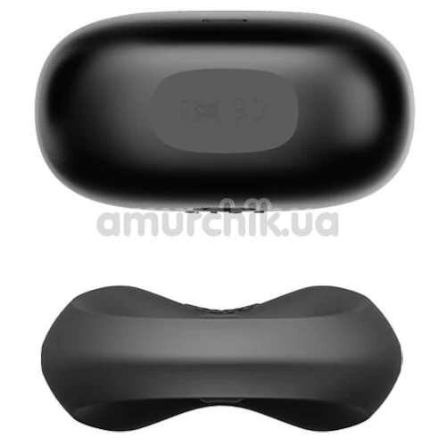 Виброкольцо для члена Zalo Apis, черное