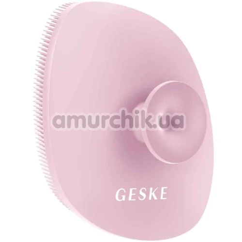 Щетка для лица Geske Facial Brush 4 in 1 Suction Mount, светло-розовая