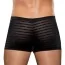 Труси чоловічі Microfiber Striped Low-Rise Boxer, чорні - Фото №4