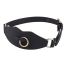 Кляп з повідцем Roomfun Silicone Locking Bit Gag, чорний - Фото №6
