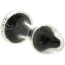 Анальна пробка Stardust Premium Glass Plug Glam, чорна - Фото №5